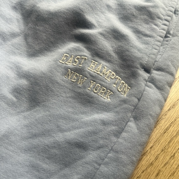 Brandy Melville Light Blue Cuffed Sweatpants - Picture 2 of 3